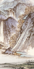 高端 中式新玄关画 Tif分层