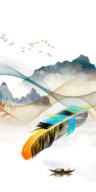 高端 清晰新玄关画 Tif分层