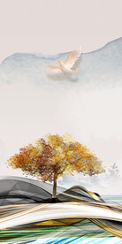 高档 新传玄关框画 Tif分层