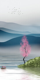 高清 新高档玄关画 Tif分层