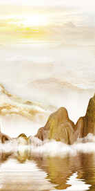 高端 极简高档玄关 TIF分层