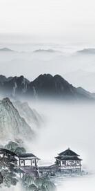 高档 中式现代玄关 TiF分层