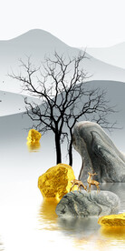 高端 极简新玄关图 TiF分层