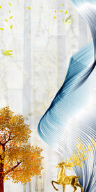 高端 豪华欧式玄关 TIF分层