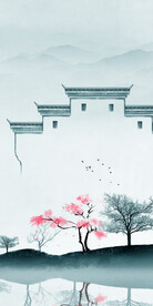 轻雅 中式高档玄关 Tif分层