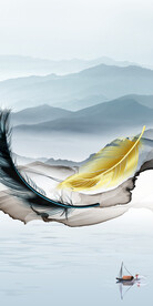 现代 中式高档玄关 Tif分层