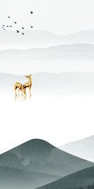 别墅 简奢大气玄关 tif分层