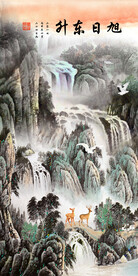 古风 大气清晰玄关 tif分层