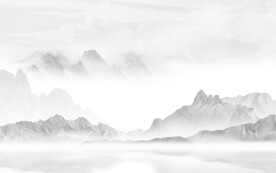 高雅 新品灰色山水 TiF分层