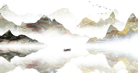 高清 最新中式山水 TiF分层