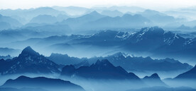 现代 中式爆款山水 TiF分层