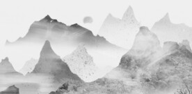 灰色 中式新品山水 TiF分层