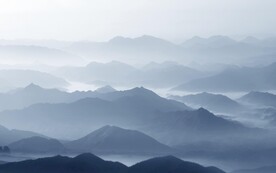 高端 新品高档山水 TiF分层