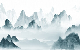 简约 最新高档山水 TiF分层