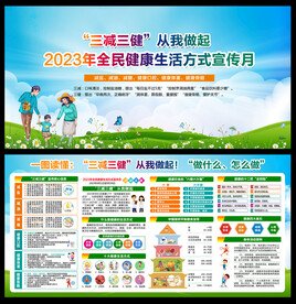 全民健康生活方式宣传月