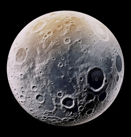 月球表面灯箱素材