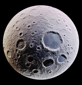 月球表面灯箱素材