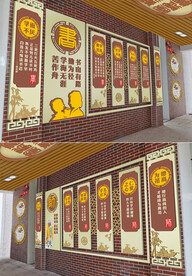 校园文化大堂设计