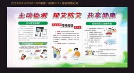 预防艾滋病知识宣传栏