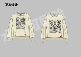 卫衣设计图案设计 长袖秋装