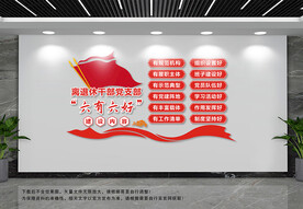 离退休干部六有六好文化墙