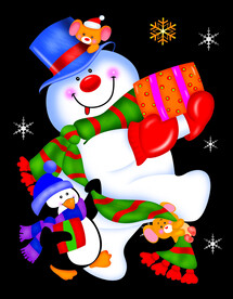  圣诞雪人 