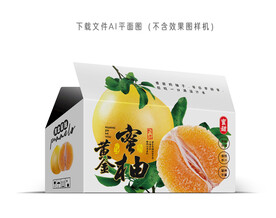 黄金蜜柚包装 