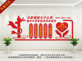 民族团结文化墙