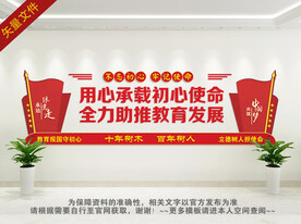 学校党建文化墙 