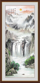玄关山水画