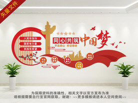 中国梦文化墙