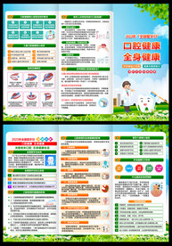 2023全国爱牙日三折页