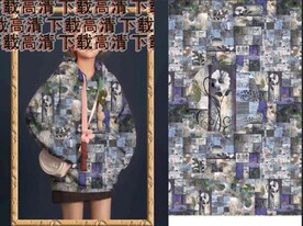 大牌花  抽象花  手绘花  