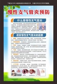 慢性支气管炎预防