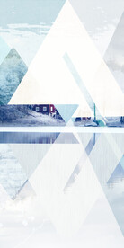 几何 欧式清晰玄关 TiF分层