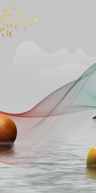 高档 简约图玄关画 TiF分层