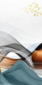 中式 现代高端玄关 tif分层