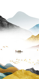 别墅 新大气玄关画 tiF分层