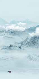 蓝色 人气极简玄关 tiF分层