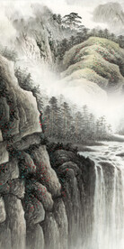 人气 高清新画玄关 Tif分层