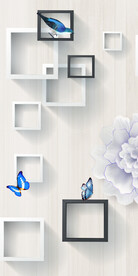 简约 欧式清晰玄关 TiF分层