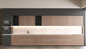 厨房直播间背景墙