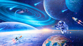 宇宙太空宇航员