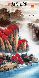 简约 意境人气玄关 Tif分层