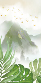 高端 新传轻奢玄关 Tif分层