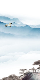 清晰 中式极简玄关 Tif分层