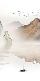 最新 中式极简玄关 Tif分层