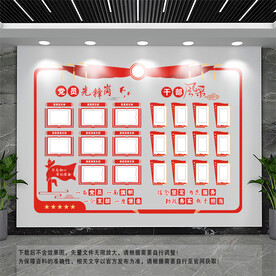 党员先锋岗文化墙