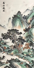 国画山水