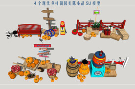 乡村田园美陈小品